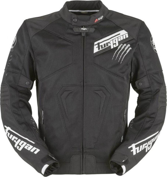 Geaca Vara Hurricane Vented Black White