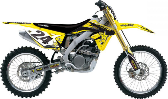 Kit Grafice Rockstar Energy Suzuki Yellow Black