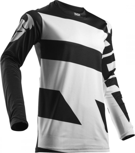 LICHIDARE STOC Tricou Pulse Level White Black S8