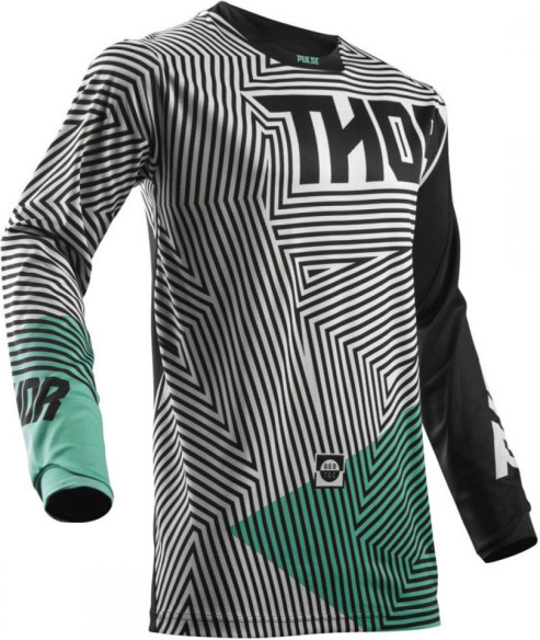 LICHIDARE STOC Tricou Pulse Geotec Black Teal S8 Copii