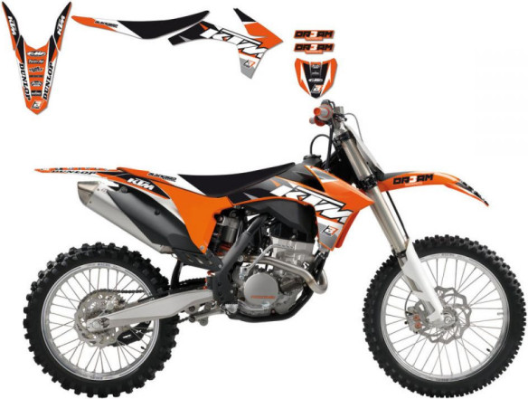 Kit Grafice Dream 3 Ktm Orange Black White