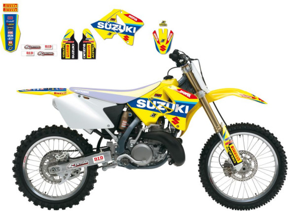 Kit Grafice Replica Team Suzki World MXGP 2017