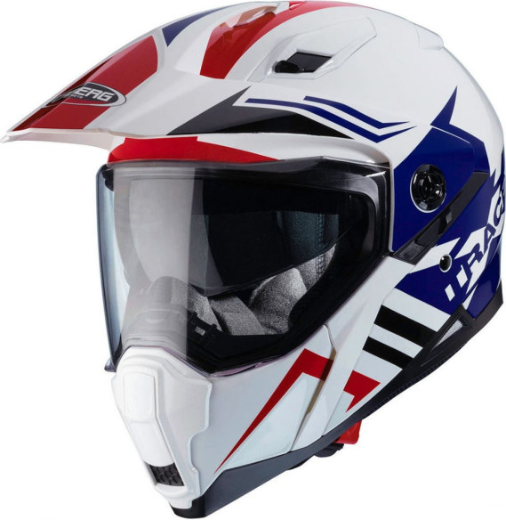 LICHIDARE STOC Casca Dual X-Trace Blue White Red