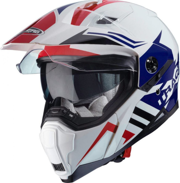 LICHIDARE STOC Casca Dual X-Trace Blue White Red