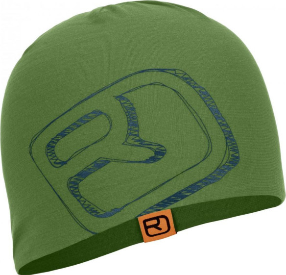 Caciula Merino Cool Logo Green