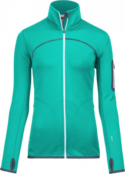 Bluza Merino Fleece Jacket Aqua Dama
