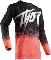 LICHIDARE STOC Tricou Pulse Hype Coral Black S8