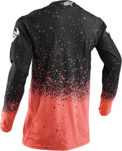 LICHIDARE STOC Tricou Pulse Hype Coral Black S8