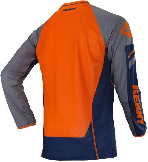 Tricou Titanium Navy Orange S18