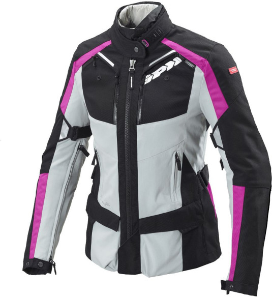 Geaca Moto Textila Dama H2Out 4 Season Black Fuchsia