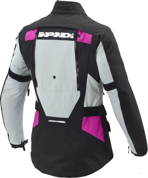 Geaca Moto Textila Dama H2Out 4 Season Black Fuchsia