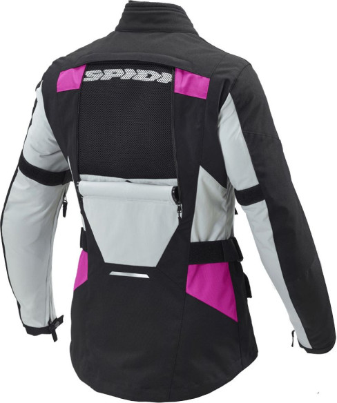 Geaca Moto Textila Dama H2Out 4 Season Black Fuchsia