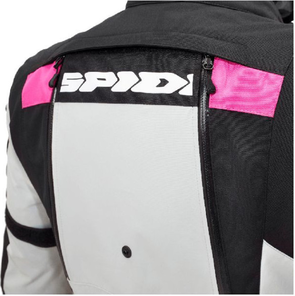 Geaca Moto Textila Dama H2Out 4 Season Black Fuchsia