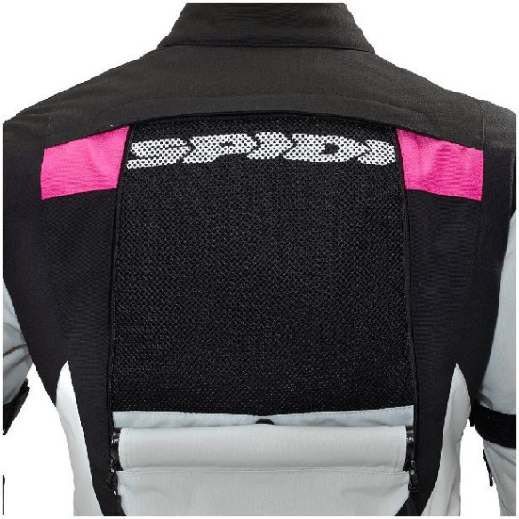 Geaca Moto Textila Dama H2Out 4 Season Black Fuchsia