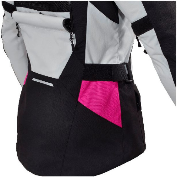 Geaca Moto Textila Dama H2Out 4 Season Black Fuchsia