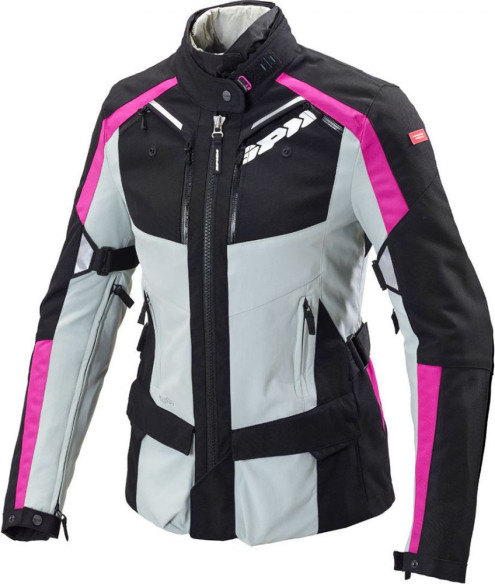Geaca Moto Textila Dama H2Out 4 Season Black Fuchsia
