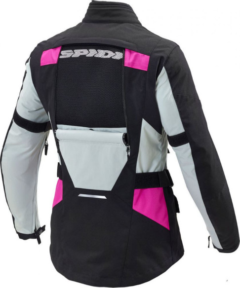 Geaca Moto Textila Dama H2Out 4 Season Black Fuchsia