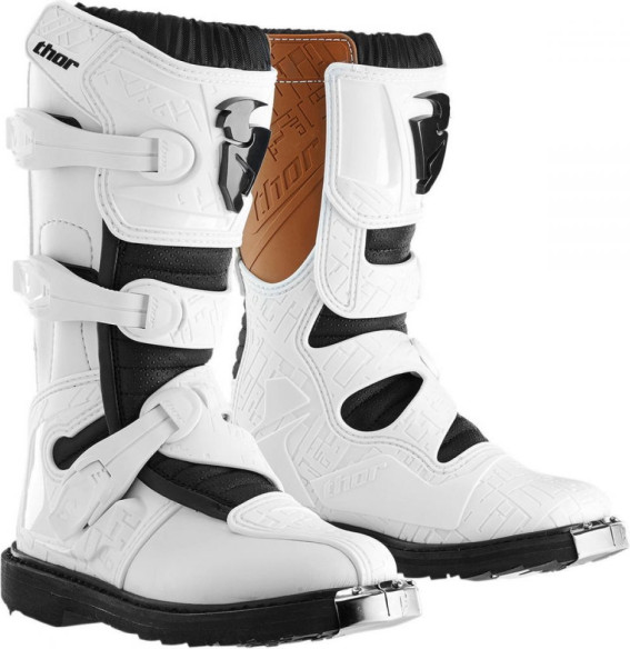 Cizme Blitz White Black Copii