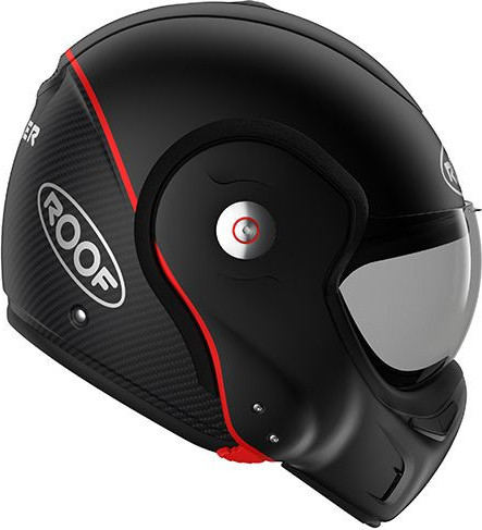 Casca Flip-Up Boxxer Carbon Black Matt