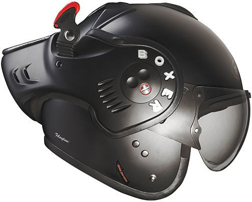 LICHIDARE STOC Casca Flip-Up Boxer V8 Black Matt