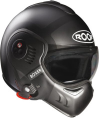 Casca Flip-Up Boxer V8 Bond Matt Titan Black
