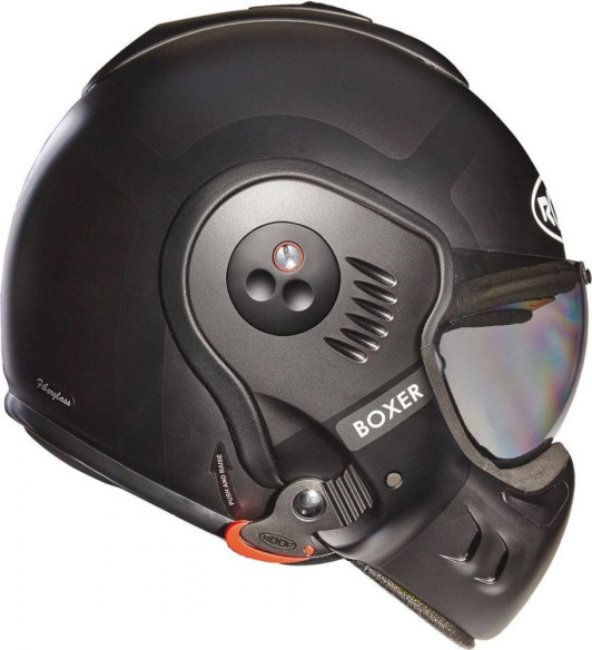Casca Flip-Up Boxer V8 Bond Matt Titan Black
