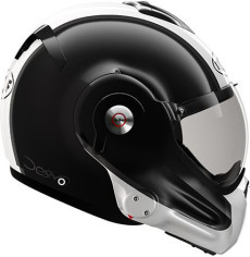 Casca Flip-Up Desmo Black-White