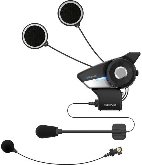 Intercom Moto 20S EVO Single Bluetooth Negru Argintiu