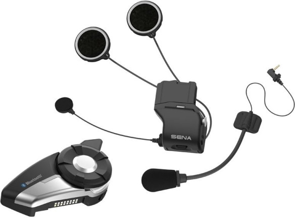Intercom Moto 20S EVO Single Bluetooth Negru Argintiu
