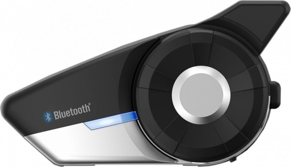 Intercom Moto 20S EVO Single Bluetooth Negru Argintiu