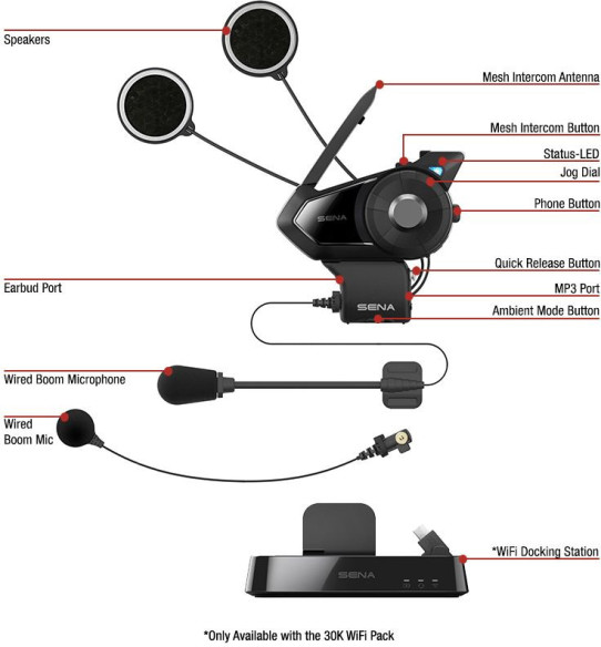 Intercom Moto 30K