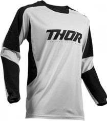 Tricou Terrain Gear Light Gray Black S9