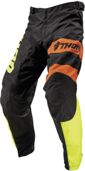 LICHIDARE STOC Pantaloni Pulse Savage Big Kat Black Lime S9 Copii