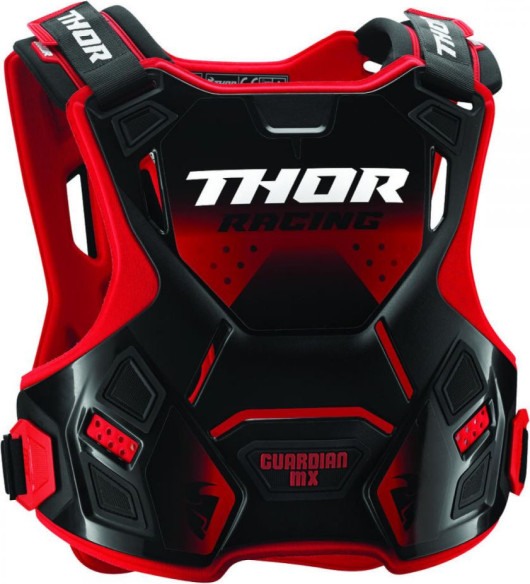 Protectie Piept Copii Guardian Roost Deflector Red Black