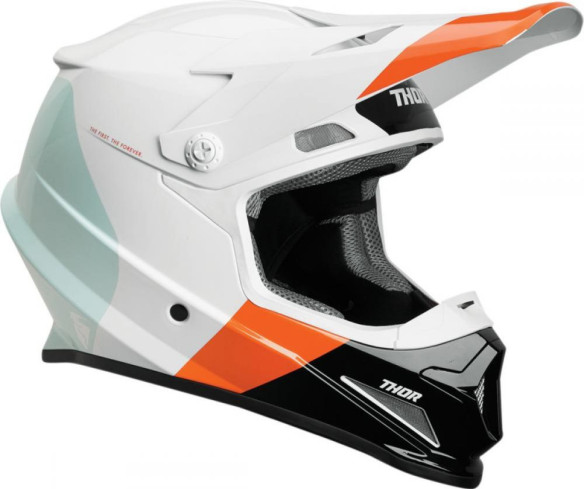 Casca Sector Bomber MIPS White Red Orange S9