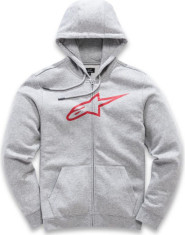 Hanorac Ageless Zip Up Gray Red S9