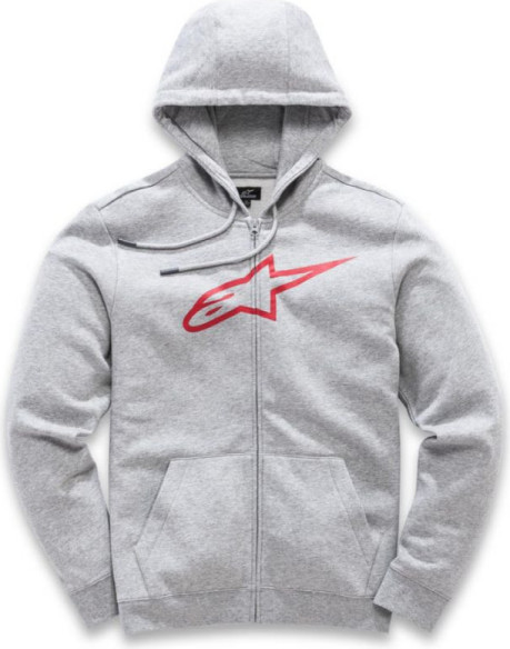 Hanorac Ageless Zip Up Gray Red S9