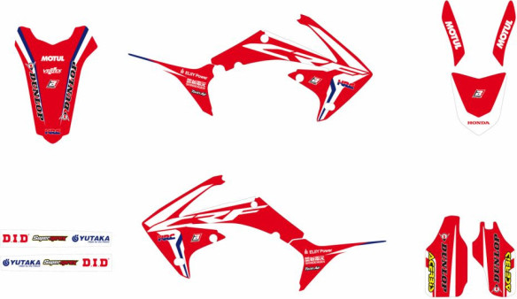 Kit Grafice Team Honda HRC 2017 2142R17