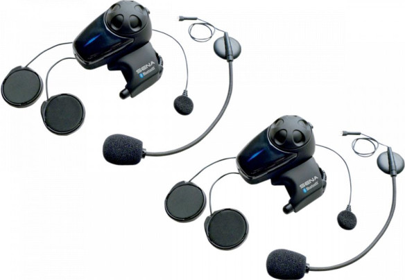 Intercom Moto SMH10-11D Dual Bluetooth Negru Cu Microfoane Universale