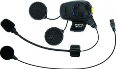 Intercom Moto SMH5 FM Single Bluetooth Microfon Boom Wired Negru