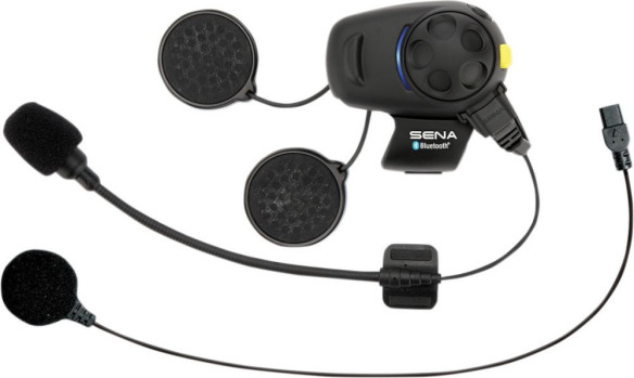 Intercom Moto SMH5 FM Single Bluetooth Microfon Boom Wired Negru