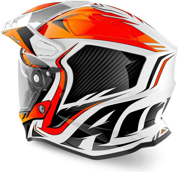 Casca Commander Carbon Orange Gloss