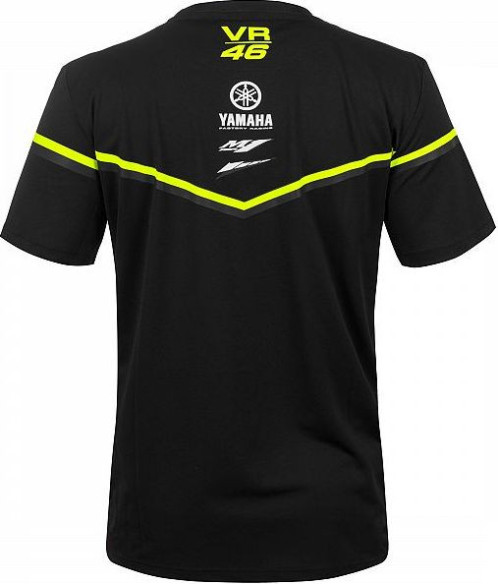 Tricou Yamaha Rossi Black YKMTS315504