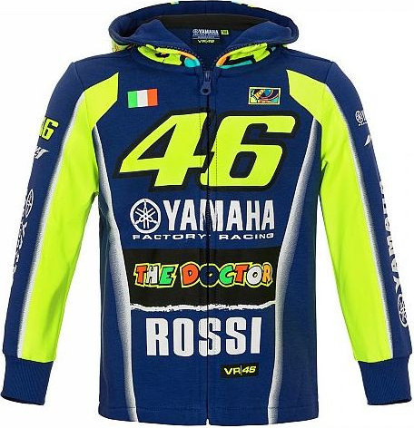Hanorac Full zip Hoodie Yamaha YDKFL315909 Rossi Copii
