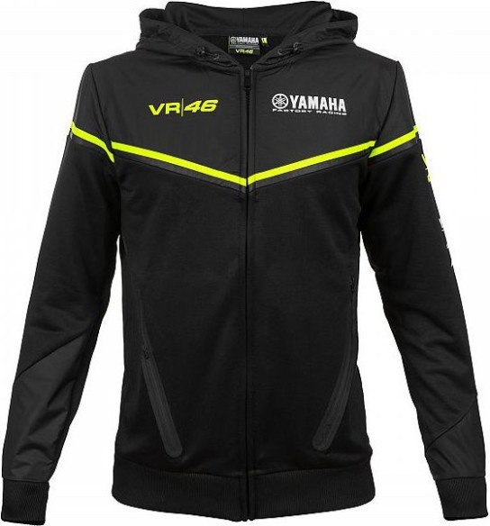 Hanorac Hoodie FZ Yamaha Rossi Black YKMFL315704