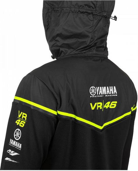 Hanorac Hoodie FZ Yamaha Rossi Black YKMFL315704