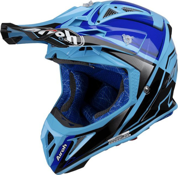 Casca Aviator 2.2 Check Blue Gloss