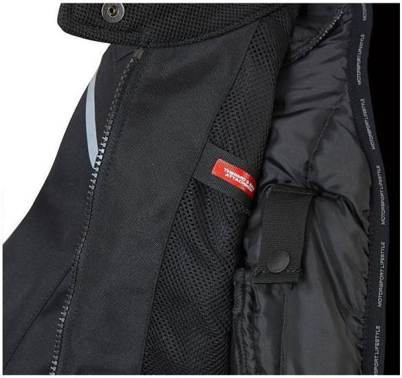 Geaca Textila DamaFlash Tex Black Grey 2020