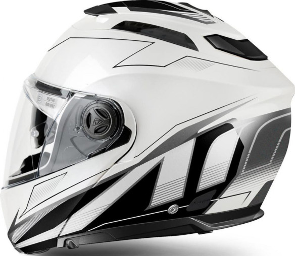Casca Moto Flip-Up Phantom S White Gloss 2022