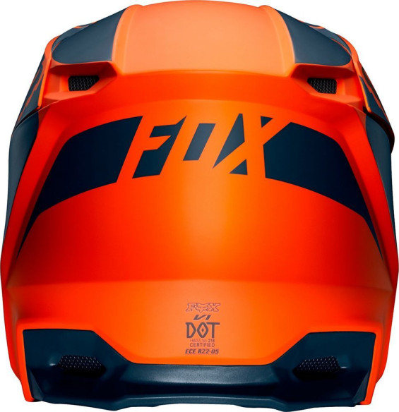 Casca V1 PRZM Orange Blue Copii